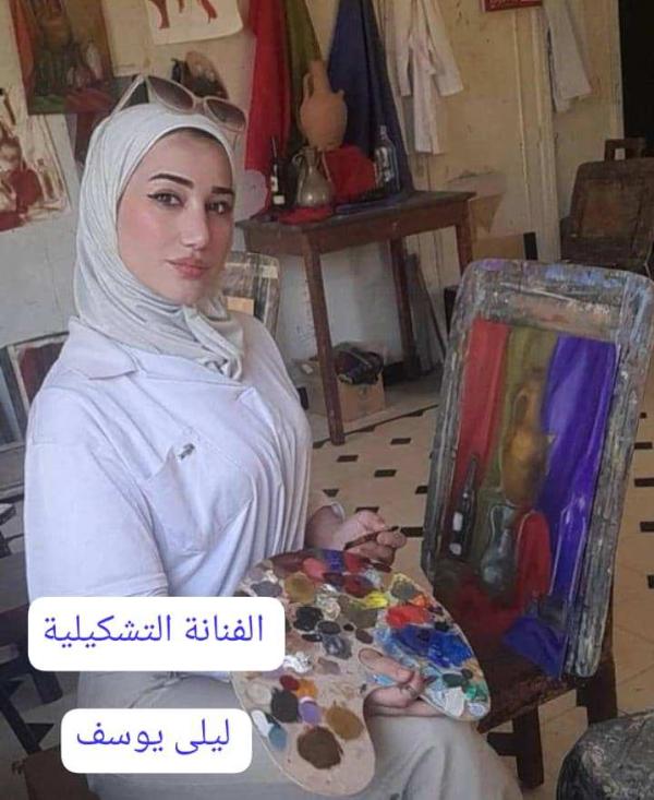 ليلى يوسف فنانة بعمر الياسمين .. تبدأ برسم سكتشات سريالية وتكشف قريباً ستكون مادة تصويرية ضخمة بعمل فني مميّز في أوروبا